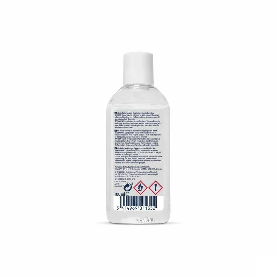 Dermalex Gel Alcoolique Mains 100ml