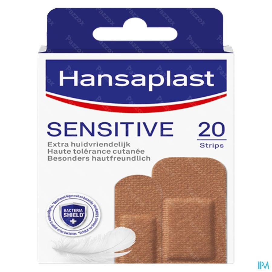 Hansaplast Pansements Sensitive Medium 20