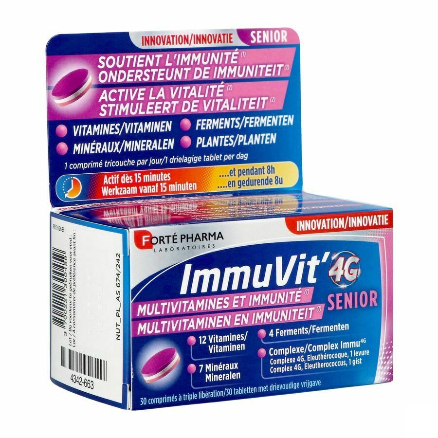 Immuvit 4G Senior Comp 30