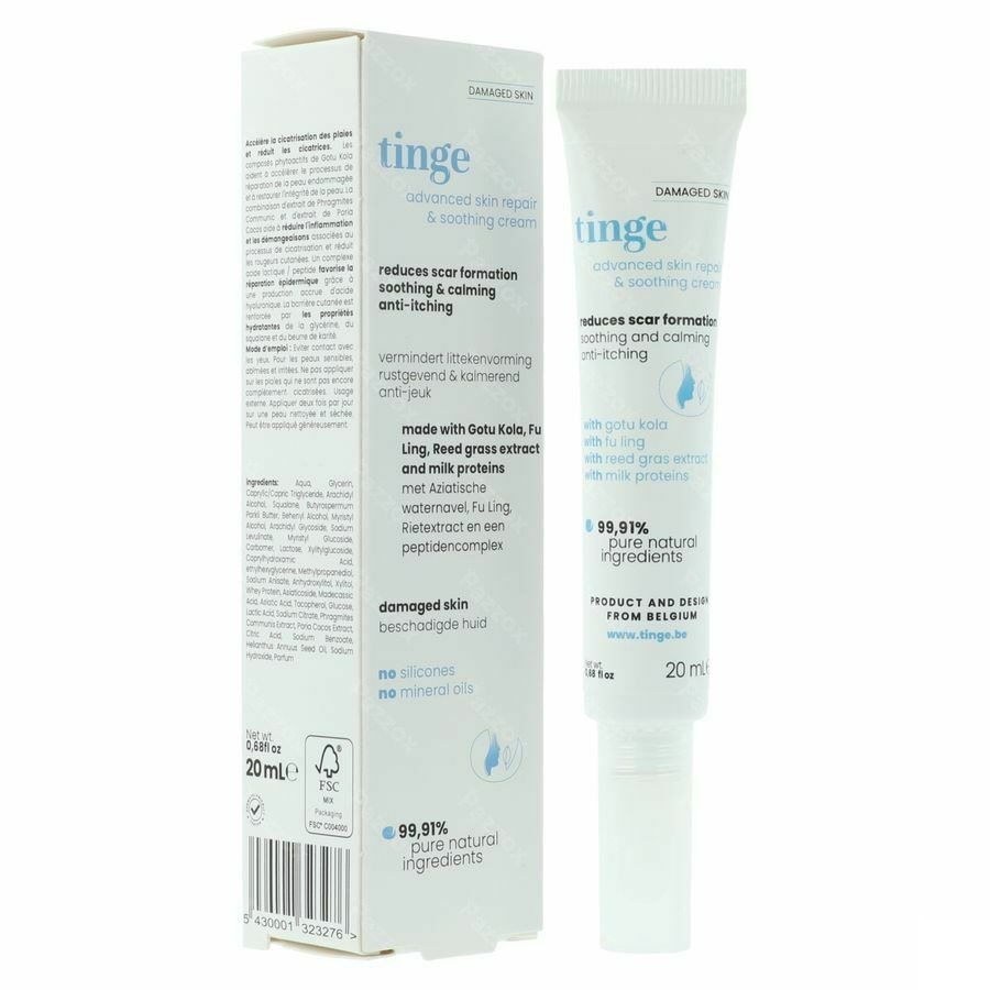 Tinge Advanced Repair & Soothing Cream Tube 20ml