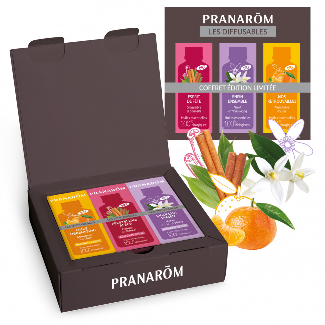 Pranarôm Les Diffusables coffret edition limitee 3x10ml