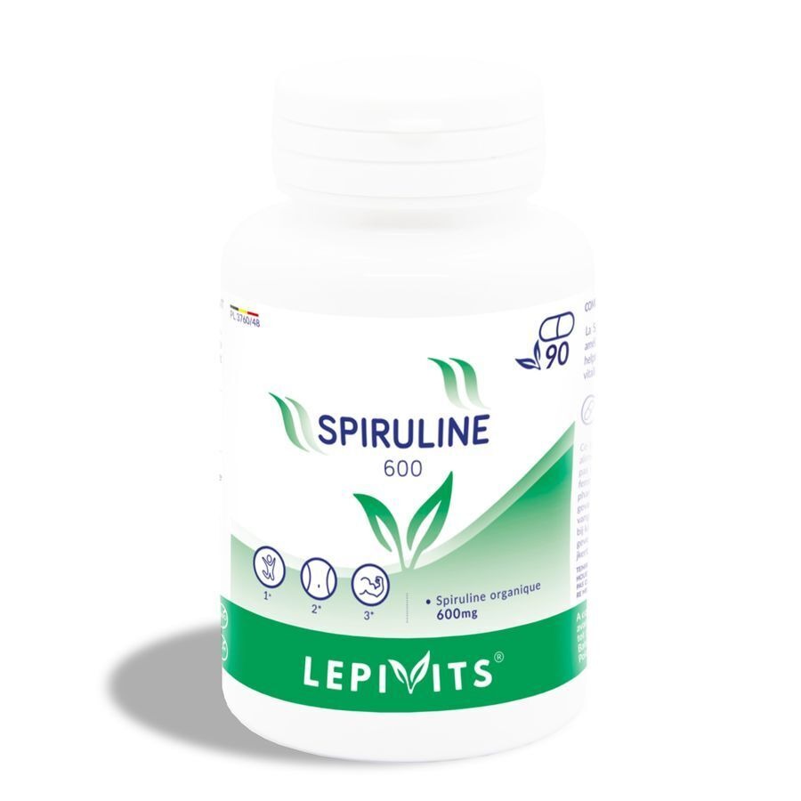 Lepivits Spiruline 600 CAPS 90