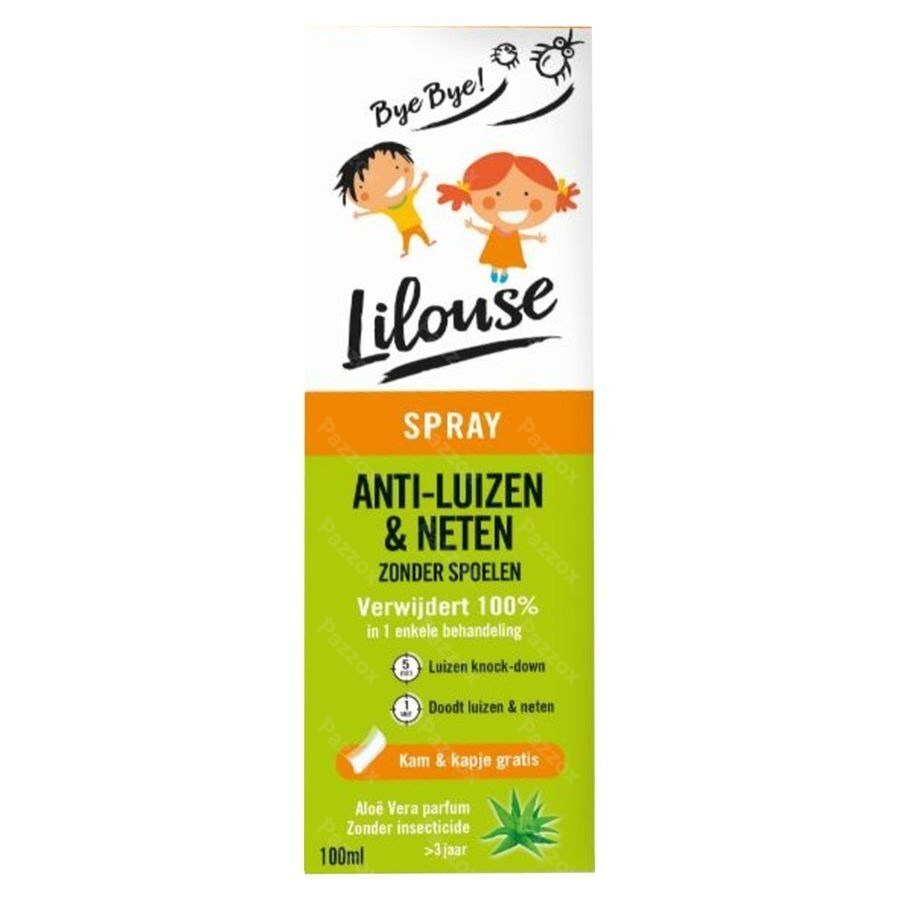 Lilouse Spray A/poux Lentes S/rinc. 100ml