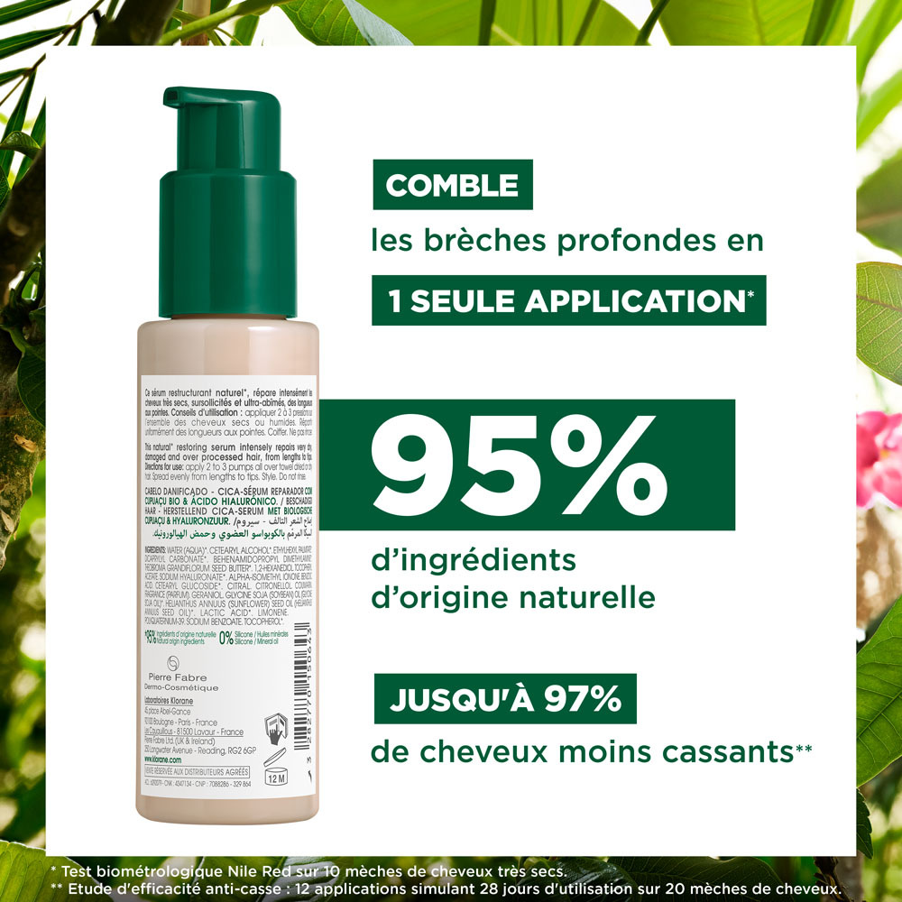 Klorane Capil. Cica Serum Reparateur Cupuacu 100ml