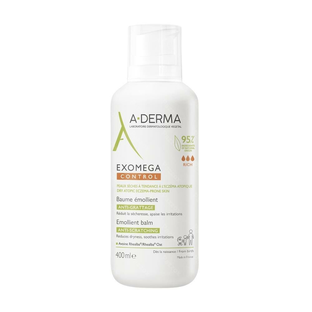A-Derma Exomega Control Creme Emolliente Anti- Grattage 400 ml