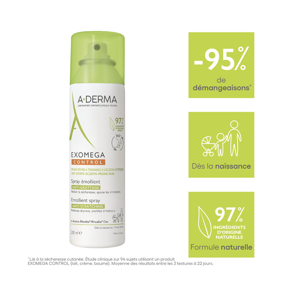 A-Derma Exomega Control Spray 200ml