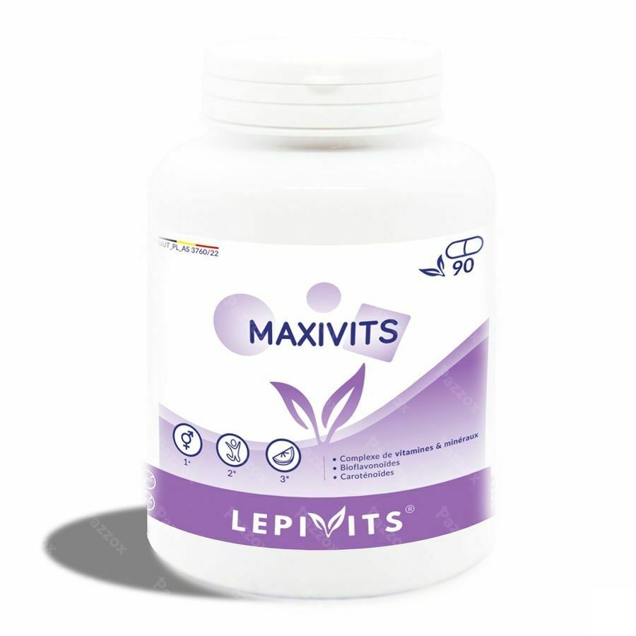 Maxivits Pot Caps 90 Lepivits