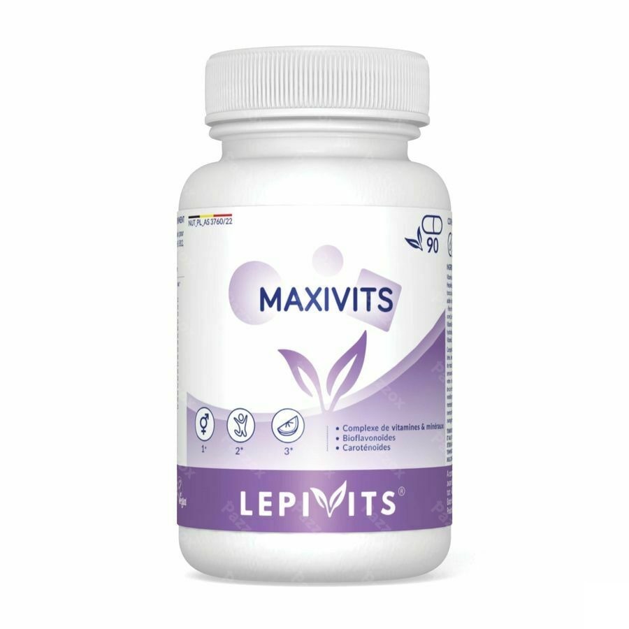 Maxivits Pot Caps 90 Lepivits