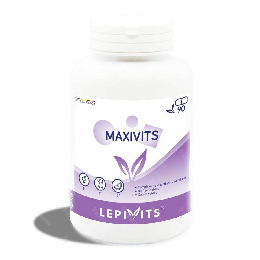 Maxivits Pot Caps 90 Lepivits