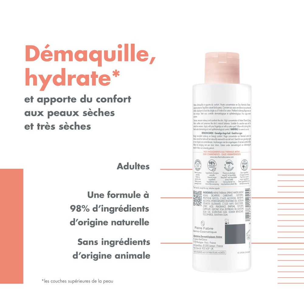 Avène Les Essentiels Lait Démaquillant 200ml