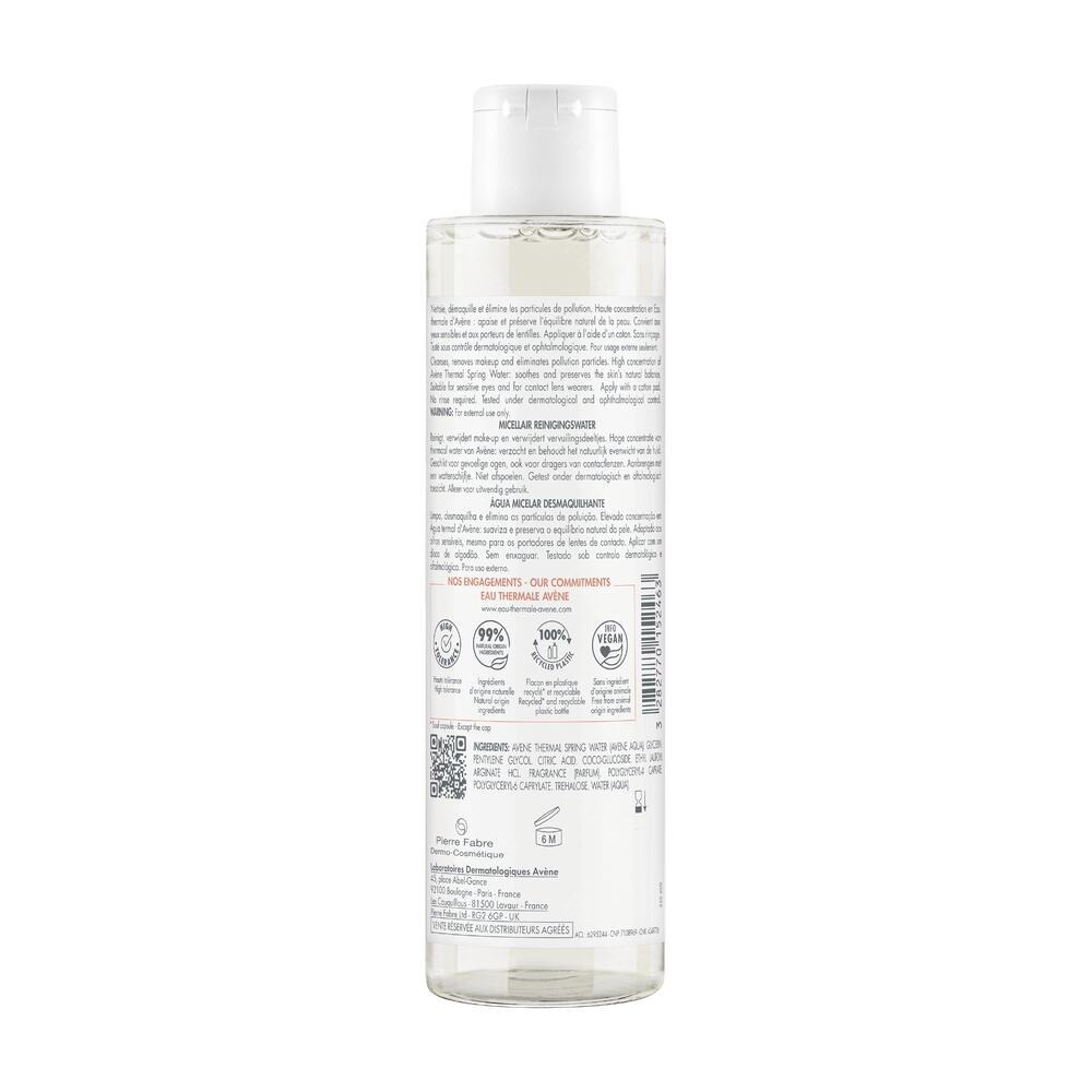 Avène Les Essentiels Eau Micellaire Demaquilant 200ml