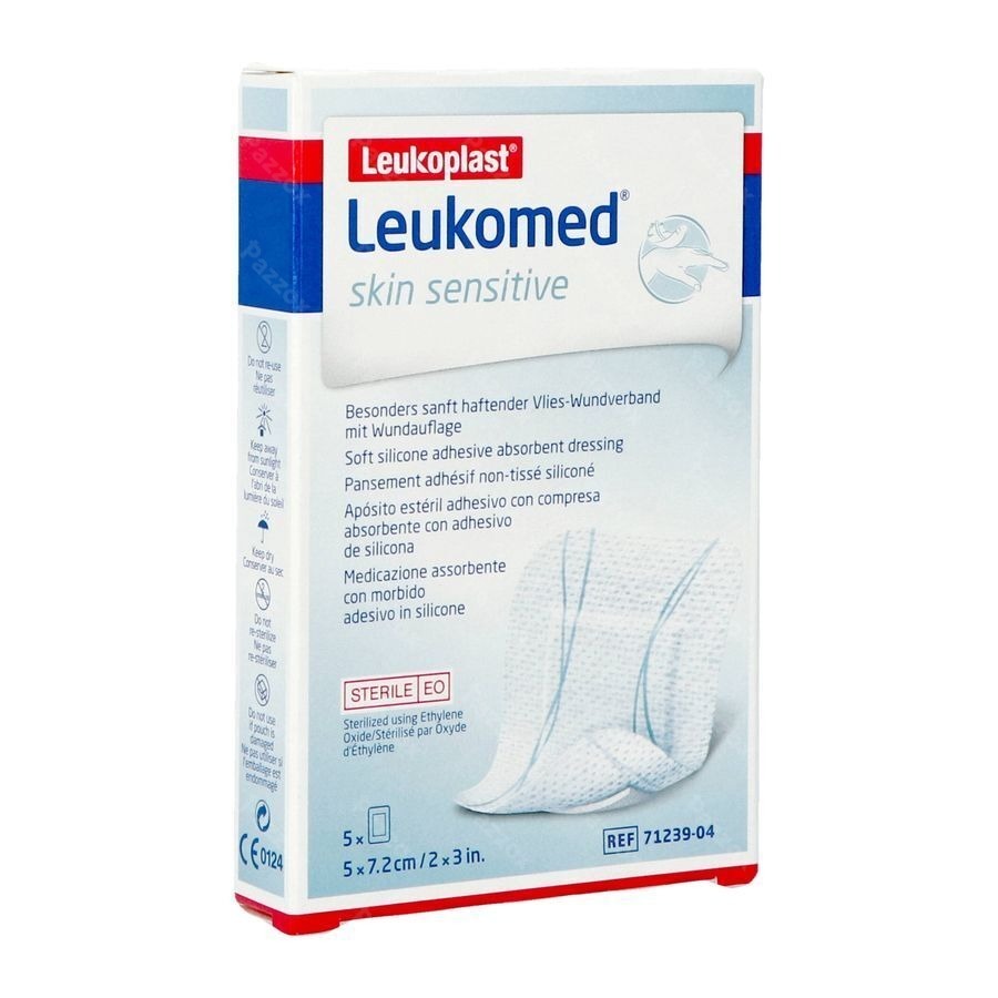 Leukomed Skin Sens. 5cmx7,2cm 5