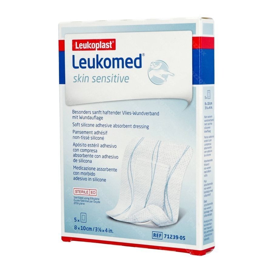 Leukomed Skin Sens. 8cmx10cm 5