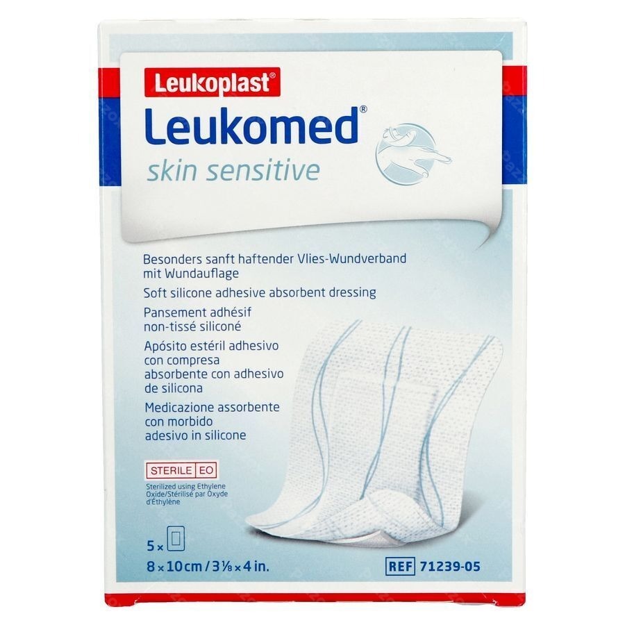 Leukomed Skin Sens. 8cmx10cm 5