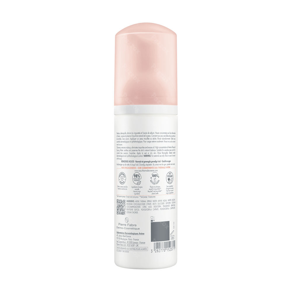 Avène Les Essentiels Mousse Nettoyant 150ml
