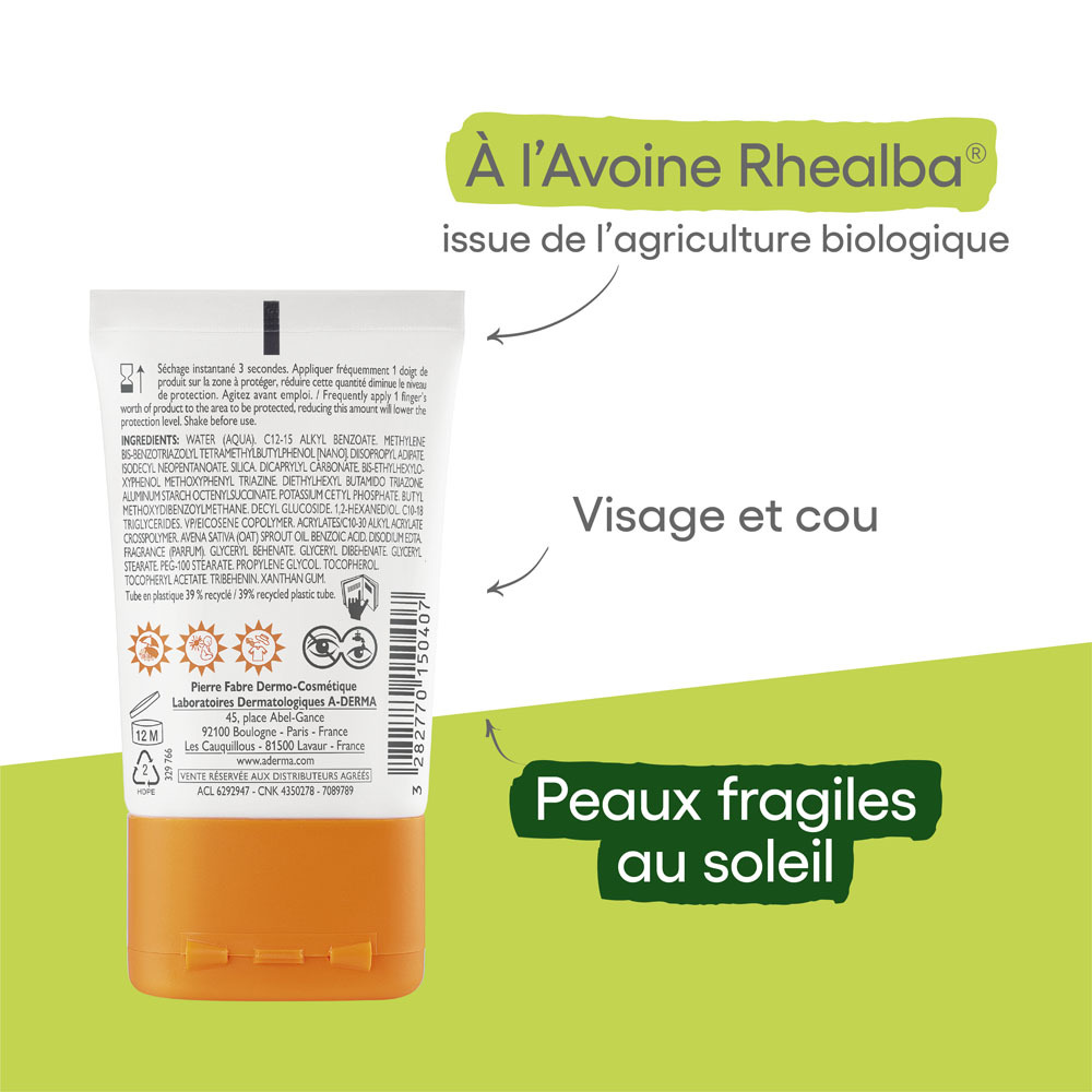 A-Derma Protect Pocket Fluide Invisible SPF50+ 30ml