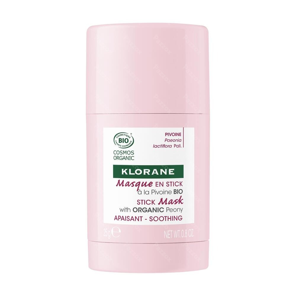 Klorane Visage Pivoine Bio Masque Stick 25g