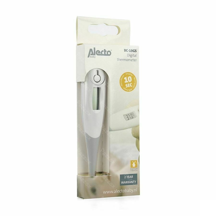 Alecto Thermometre Digital Gris