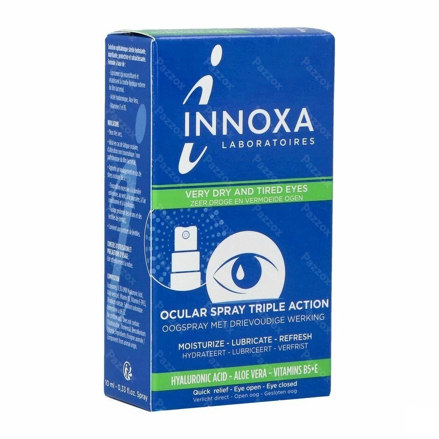 Innoxa Spray Oculaire Yeux Tres Secs&fatigues 10ml