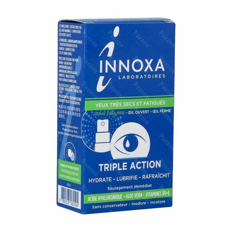 Innoxa Spray Oculaire Yeux Tres Secs&fatigues 10ml
