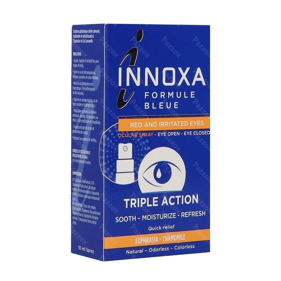 Innoxa Spray Oculaire Yeux Rouges&irrites 10ml