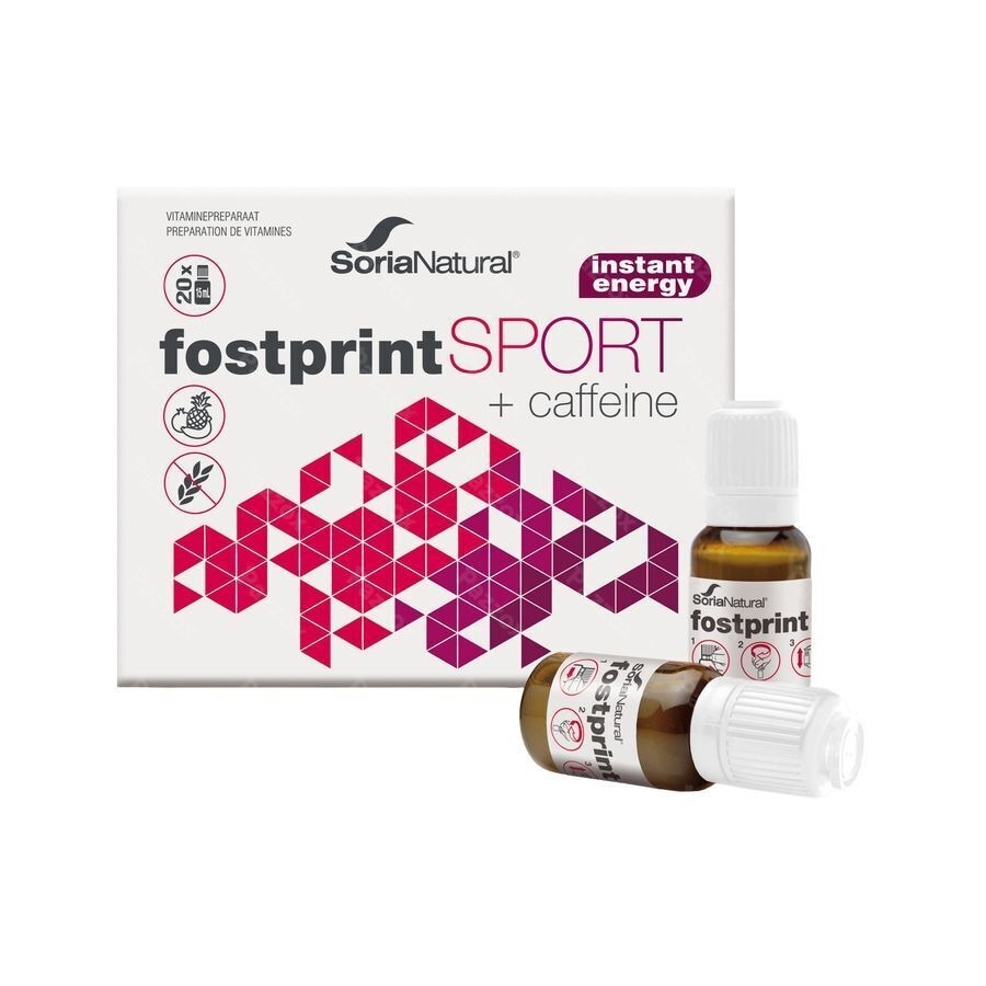 Soria Natural Fostprint Sport 15ml 20 Ampoules