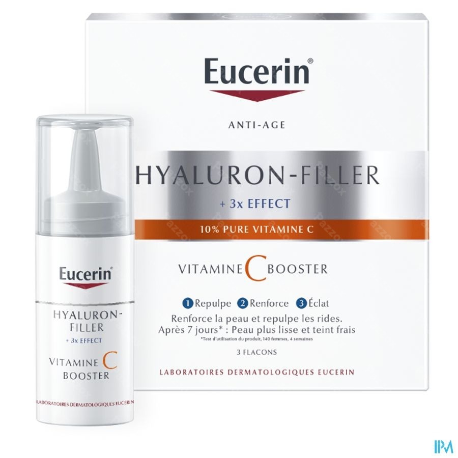 Eucerin Hyaluron Filler 3x Effect Vitamine C Booster 3x8ml