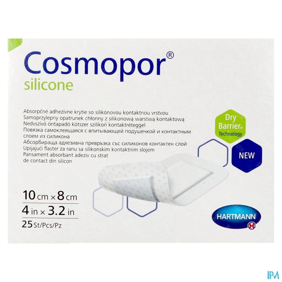 Cosmopor Silicone 10,0x 8cm 25