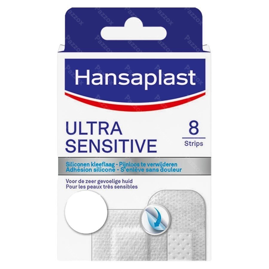 Hansaplast Pansements Ultra Sensitive 8