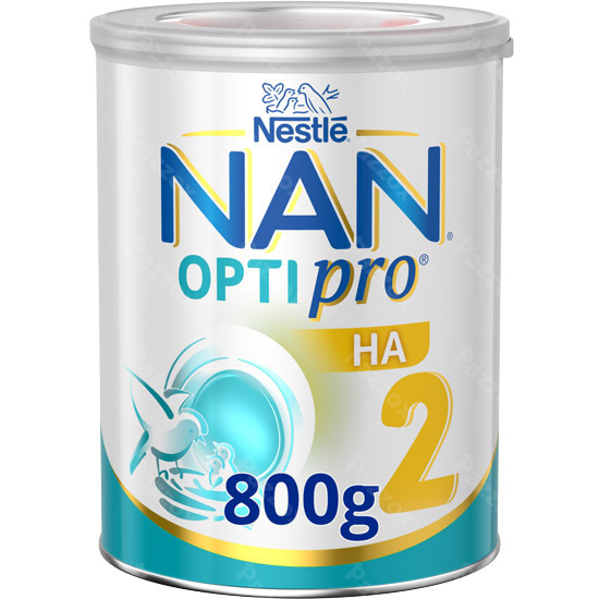 Nan Optipro HA 2 Lait de Suite Hypoallergénique Bébé 6+ Mois 800g