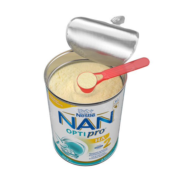 Nan Optipro HA 2 Lait de Suite Hypoallergénique Bébé 6+ Mois 800g