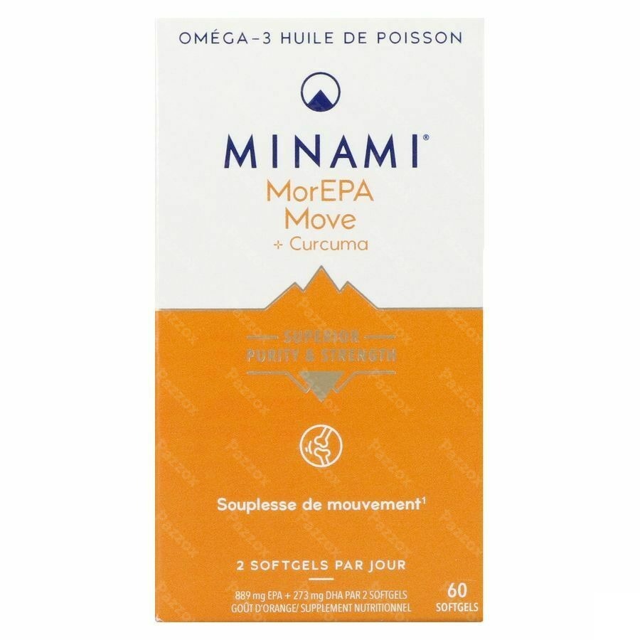 Minami Morepa Move + Curcuma 60 Softgels