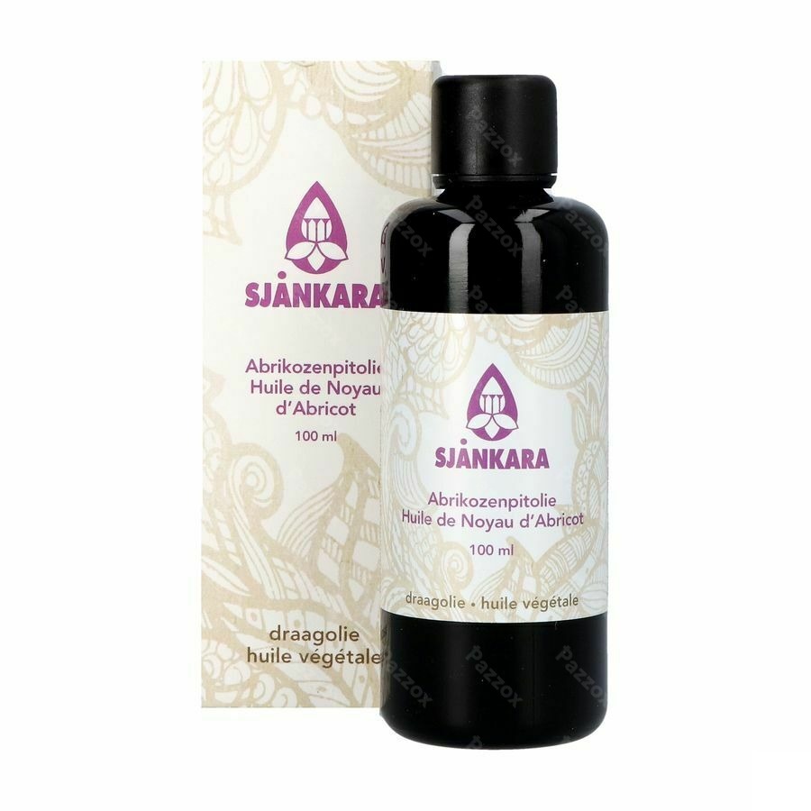 Sjankara Noyaux Abricot Huile Vegetale 100ml