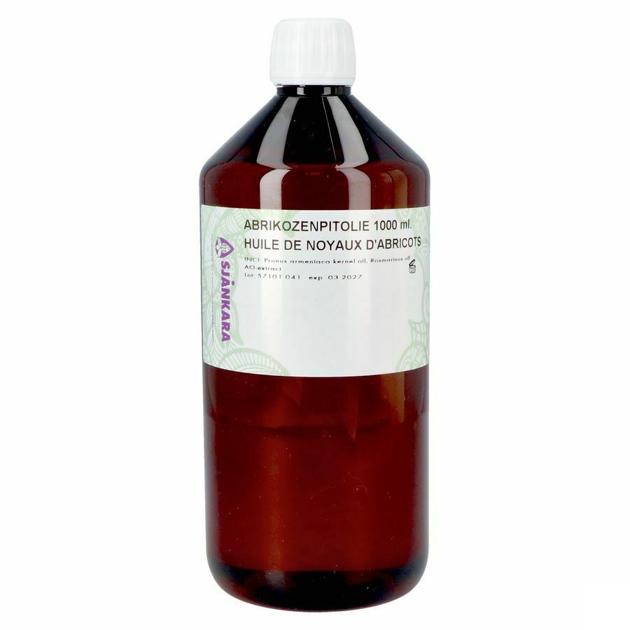 Sjankara Noyaux Abricot Huile Vegetale 1000ml