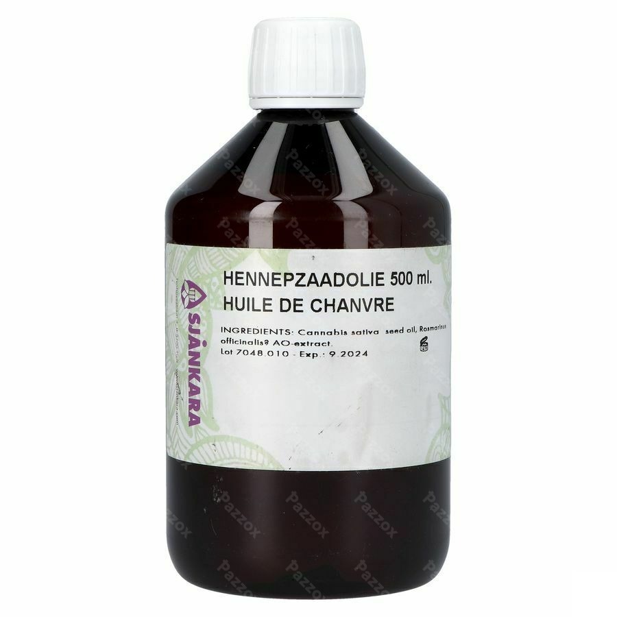Sjankara Chanvre Huile Vegetale 500ml
