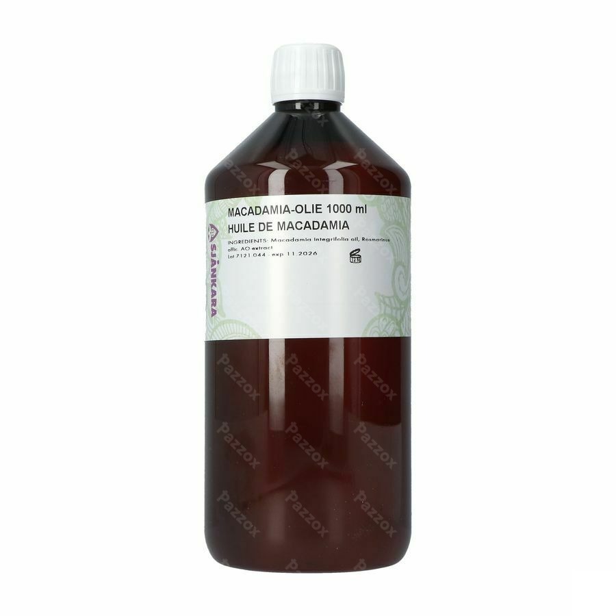 Sjankara Macadamia Huile Vegetale 1000ml