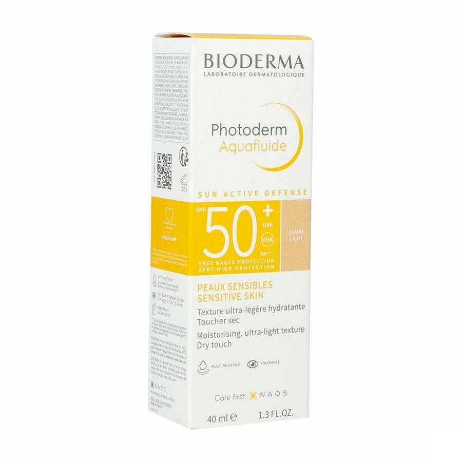 Bioderma Photoderm Aquifluide Teinte Claire SPF50+ 40ml