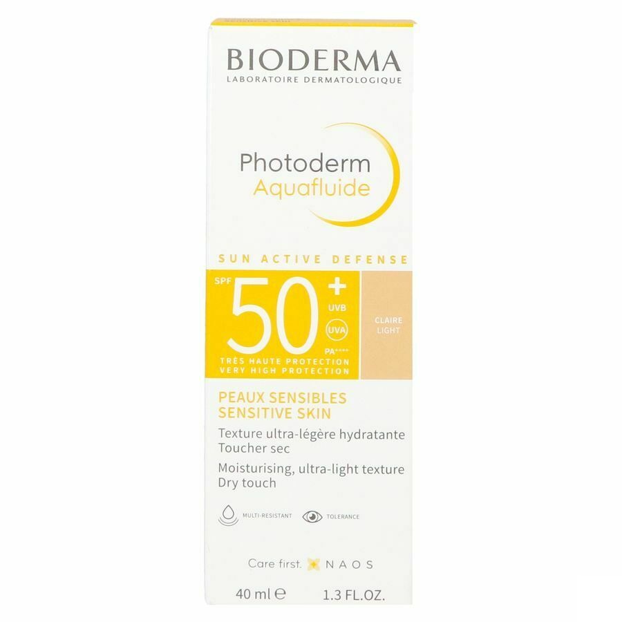 Bioderma Photoderm Aquifluide Teinte Claire SPF50+ 40ml
