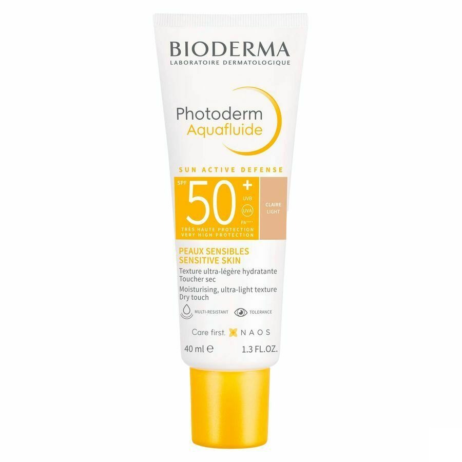 Bioderma Photoderm Aquifluide Teinte Claire SPF50+ 40ml