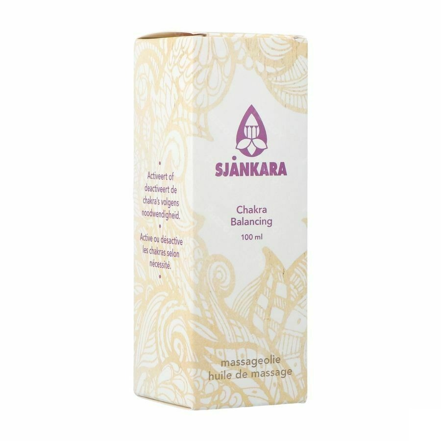 Sjankara Chakra Balancing Huile Massage 100ml