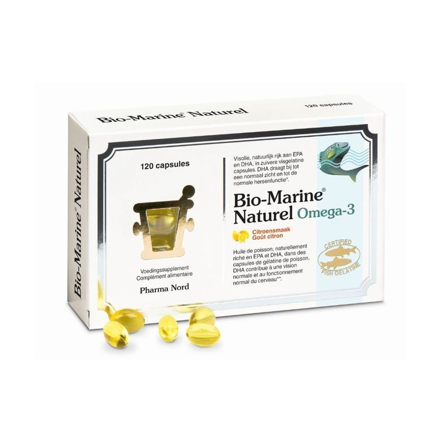 Bio-marine Naturel Citron Caps 120x500mg