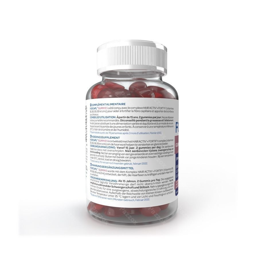 Forcapil Croissance Gummies 60