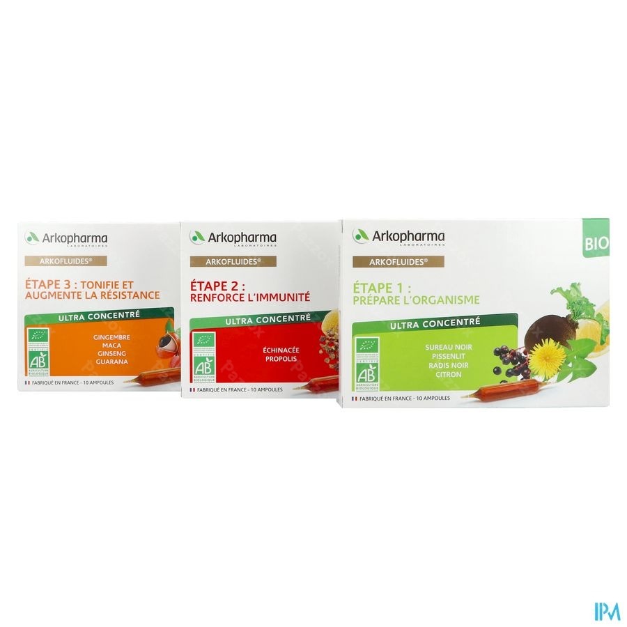 Arkofluides Programme Immunite Amp 30x10ml