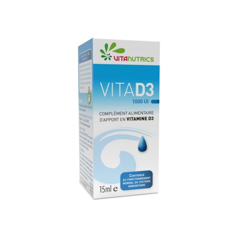 Vitad3 1000 Ui Vegan Vitanutrics Gutt 15ml