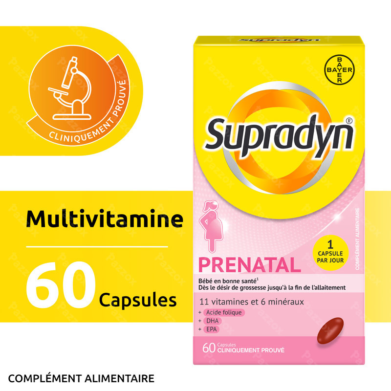 Supradyn Prenatal 60 Comprimés