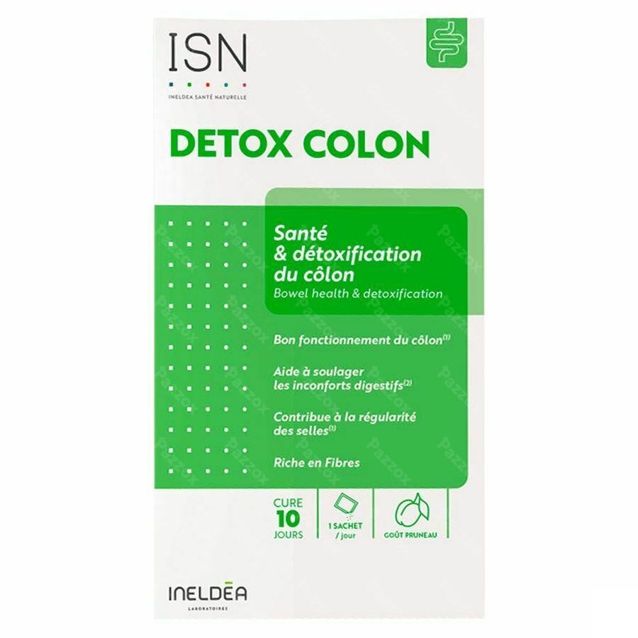 Ineldea Detox Colon Isn Etui Sach 10x10g