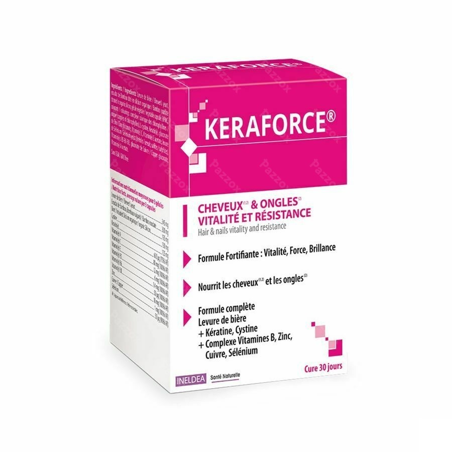 Ineldea Keraforce Cheveux & Ongles Isn V-caps 90