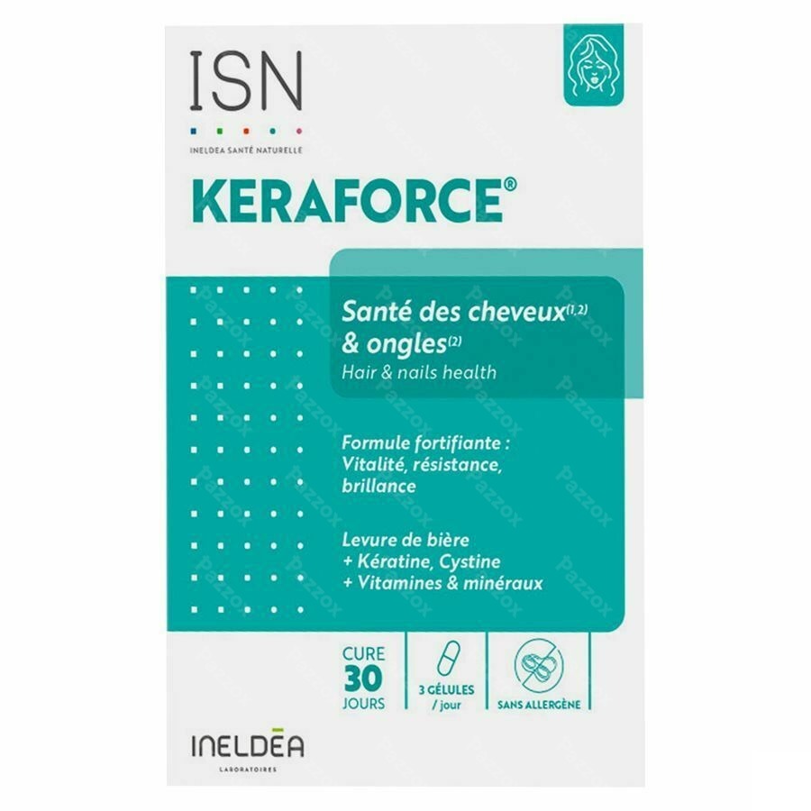 Ineldea Keraforce Cheveux & Ongles Isn V-caps 90