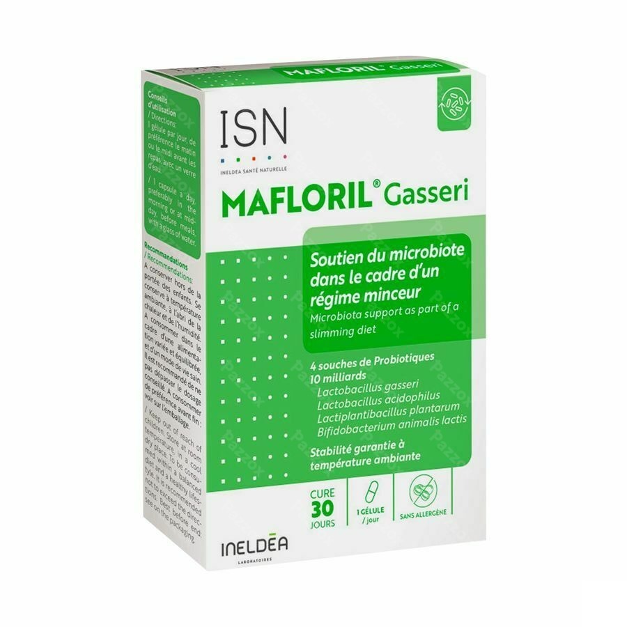 Ineldea Mafloril Gasseri Isn Etui Caps 30