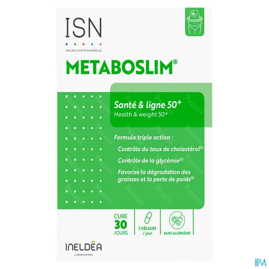 Ineldea Metaboslim Isn Etui V-caps 90